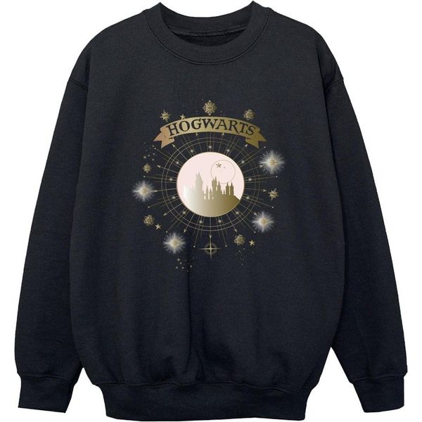 Harry Potter - Felpa "Hogwarts"" Per Ragazzi BI20419 (152-158) (Nero)"-image