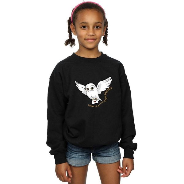 Harry Potter - Felpa Per Ragazze BI20779 (152-158) (Nero)-image