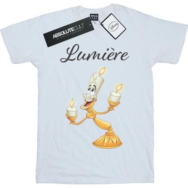 Disney - Maglietta "La Bella E La Bestia"" Da Uomo BI19406 (Xxl) (Bianco)"-image