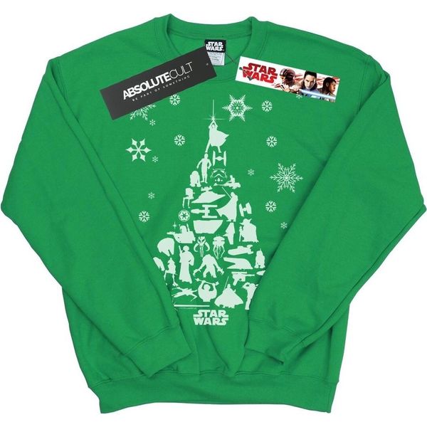 Star Wars - Felpa Da Uomo BI3211 (Xl) (Verde Irlandese)-image