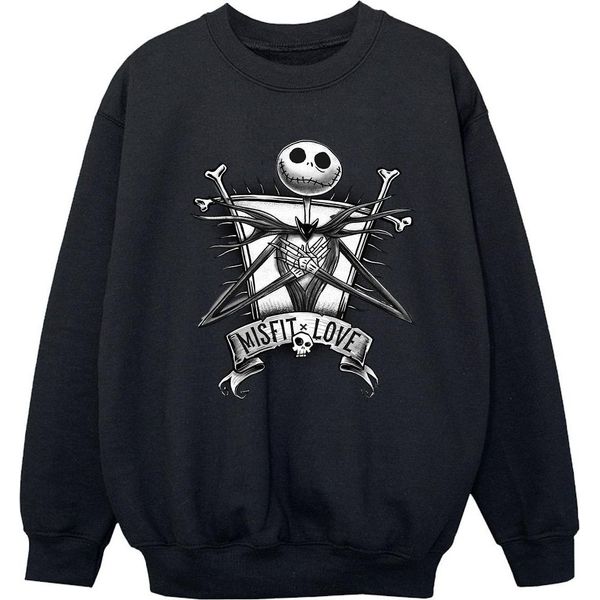 Disney - Felpa "The Nightmare Before Christmas"" Per Bambina BI31248 (152-158) (Nero)"-image