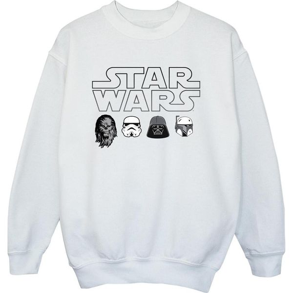 Star Wars - Felpa Per Ragazzi BI50511 (104) (Bianco)-image