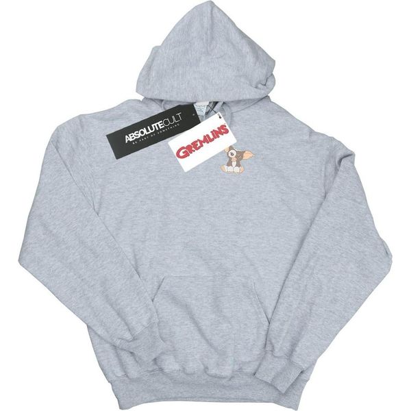 Gremlins - Felpa Con Cappuccio Da Donna BI8613 (Xxl) (Grigio Screziato)-image