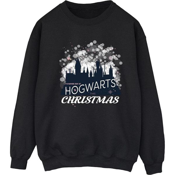 Harry Potter - Felpa "Hogwarts"" Da Donna BI21450 (Xxl) (Nero)"-image