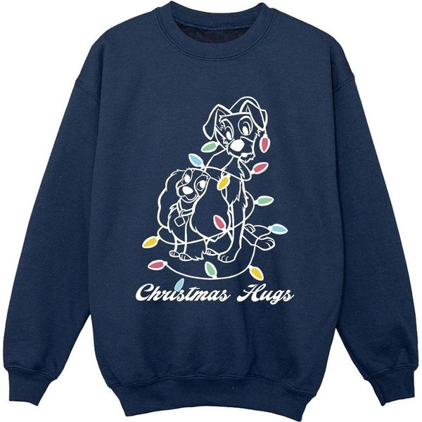 Disney - Felpa "Lady E Il Vagabondo"" Per Bambino BI22402 (116) (Blu Navy)"-image
