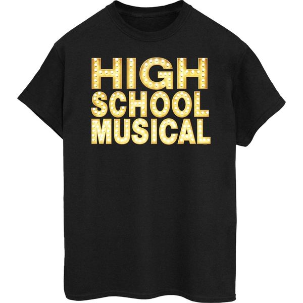 Disney - Maglietta "High School Musical The Musical Lights"" Per Donna BI51865 (S) (Schwarz)"-image
