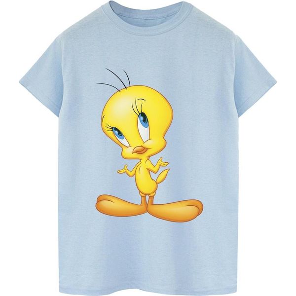 Looney Tunes - Maglietta Da Donna BI33140 (M) (Blu Bambino)-image