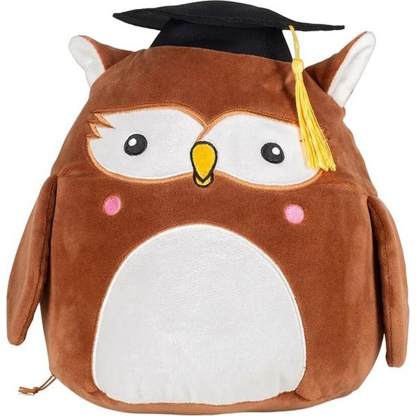 Mumbles - Peluche "Squidgy"", Gufo PC5601 (Taglia Unica) (Marrone Scuro)"-image