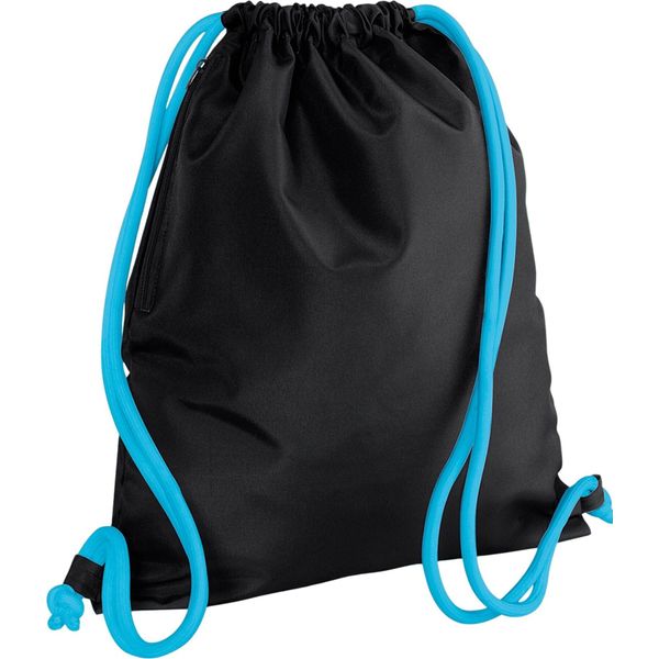 Bagbase - Borsa Da Ginnastica "Icon"" PC5456 (Taglia Unica) (Nero/Blu Marino)"-image