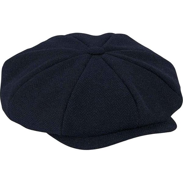 Beechfield - Cappello "Heritage Baker Boy"" Per Uomo/Donna Unisex PC5626 (L-XL) (Blu Navy)"-image