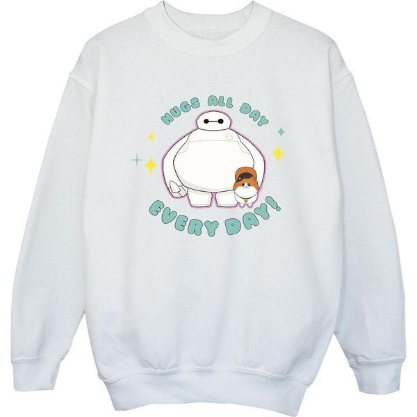 Disney - Felpa "Big Hero 6 Everyday"" Per Bambini BI11004 (128) (Weiß)"-image