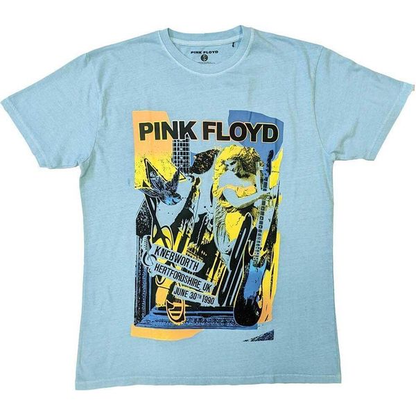 Pink Floyd - Maglietta "Knebworth Live"" Per Uomo/Donna Unisex RO9863 (M) (Blu)"-image