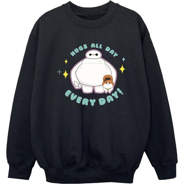 Disney - Felpa "Big Hero 6 Everyday"" Per Ragazzi BI11004 (152-158) (Nero)"-image