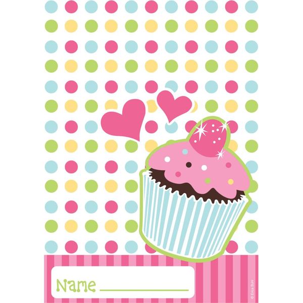 Creative Party - Confezione Da 8 Sacchetti Per Cupcake "Sweet Treats"" SG30463 (Taglia Unica) (Colorati)"-image