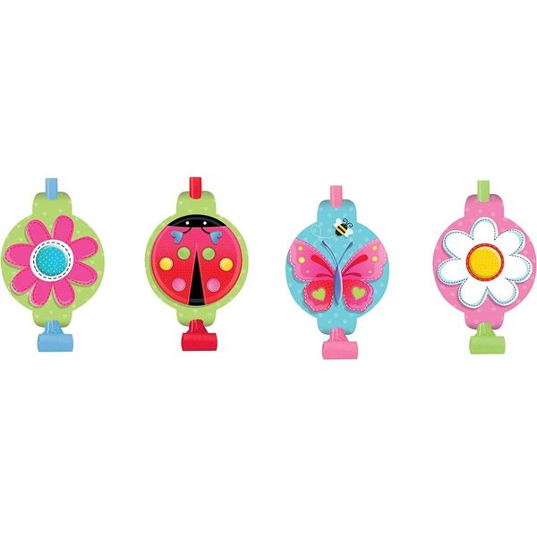 Amscan - Baule Dell'aria "New Garden"" 8-Pack - Carta SG31573 (Taglia Unica) (Colorato)"-image