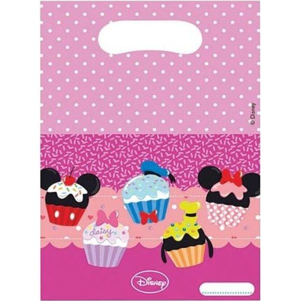 Disney - Sacchetto Regalo Cupcake "Topolino"" Confezione Da 6 SG31036 (Taglia Unica) (Colorato)"-image