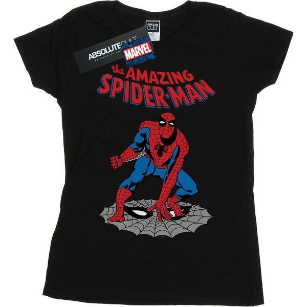 Marvel - Maglietta "The Amazing Spider-Man"" Da Donna BI34273 (M) (Nero)"-image