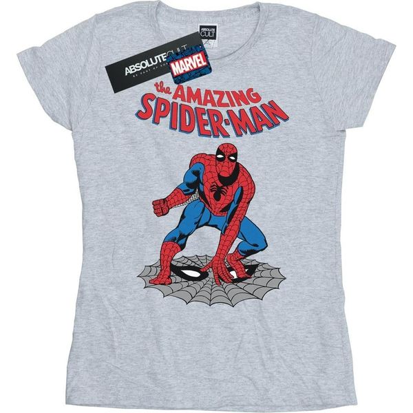 Marvel - Maglietta "The Amazing Spider-Man"" Da Donna BI34273 (S) (Grigio)"-image