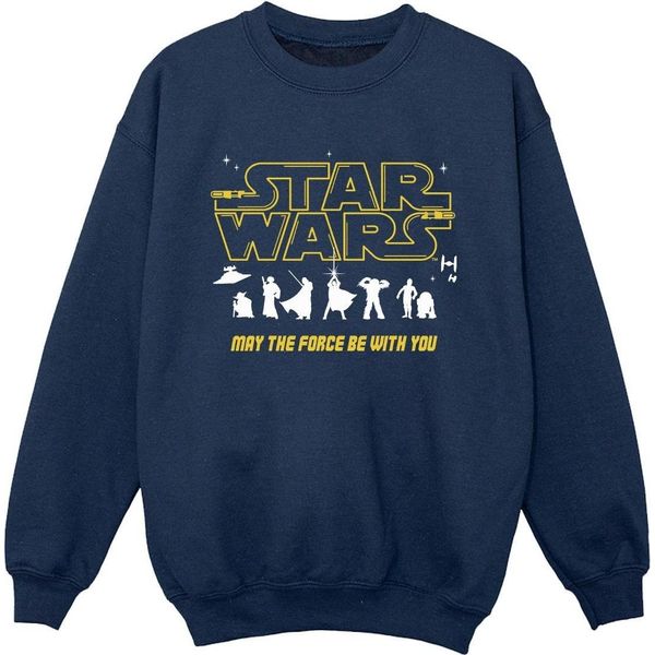 Star Wars - Felpa "Force"" Per Ragazzi BI35335 (152-158) (Marineblau)"-image