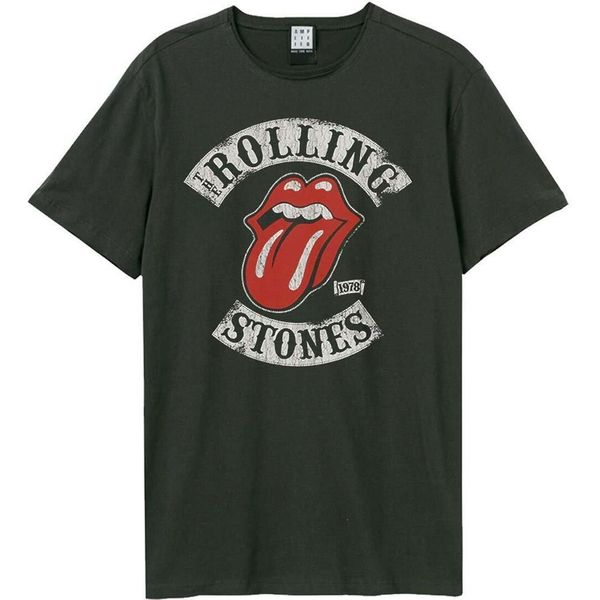 Amplified - Maglietta "1978 Tour"" Per Uomo/Donna Unisex GD1307 (L) (Charcoal)"-image