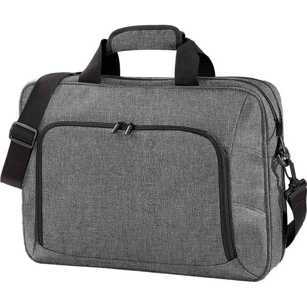 Quadra - Borsa A Tracolla "Executive"" PC5525 (Taglia Unica) (Grigio Screziato)"-image
