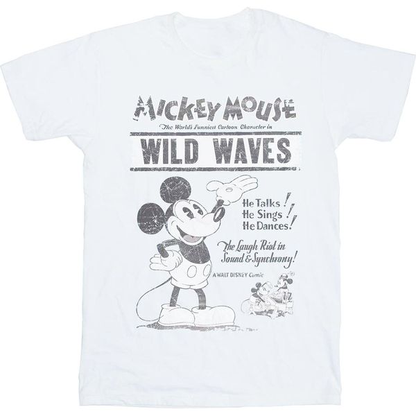 Disney - Maglietta "Making Waves"" Da Donna BI35875 (L) (Bianco)"-image