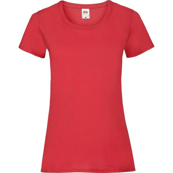 Fruit Of The Loom - Maglietta Da Donna PC5766 (Xxl) (Rosso)-image