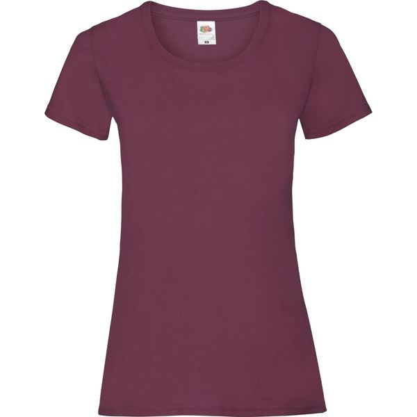 Fruit Of The Loom - Maglietta Da Donna PC5766 (L) (Burgunderrot)-image