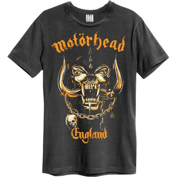 Amplified - Maglietta "Bronze England"" Per Uomo/Donna Unisex GD1552 (Xl) (Charcoal)"-image