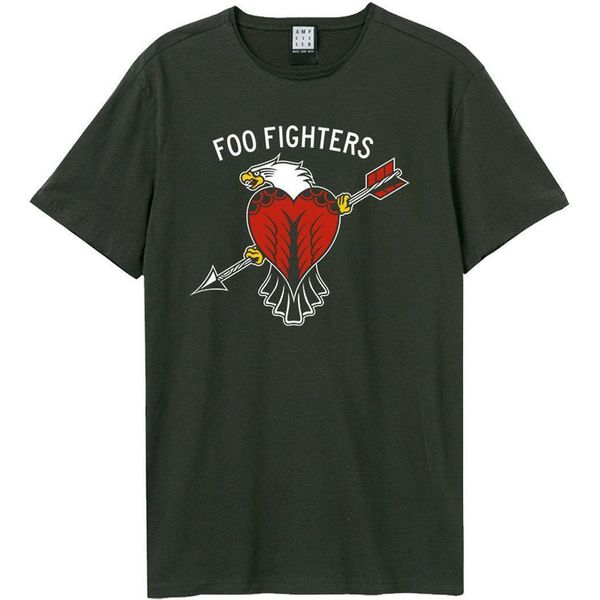Amplified - Maglietta "Eagle Tattoo"" Per Uomo/Donna Unisex GD1570 (Xxl) (Charcoal)"-image