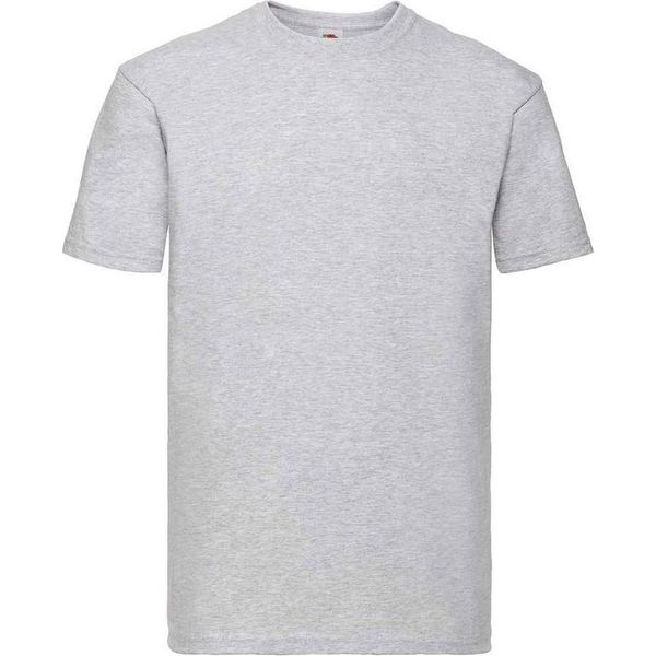 Fruit Of The Loom - Maglietta "Super Premium"" Per Bambini/Donne Unisex PC5930 (L) (Grau)"-image