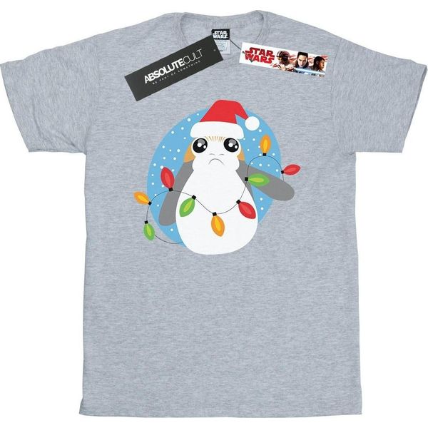 Star Wars - Maglietta "Gli Ultimi Jedi"" Per Ragazzi BI36641 (116) (Grigio)"-image