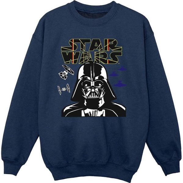 Star Wars - Felpa "Comp"" Per Bambina BI36710 (128) (Blu Navy)"-image