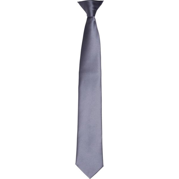 Premier - Cravatta Per Uomo/Donna Unisex PC6346 (Taglia Unica) (Acciaio)-image