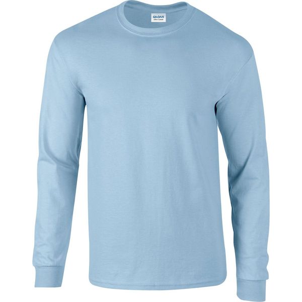 Gildan - Maglietta "Ultra"" Da Uomo/Donna Unisex A Maniche Lunghe RW9626 (S) (Azzurro)"-image