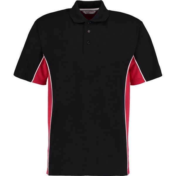 Gamegear - Polo "Track"" Da Uomo PC6427 (3XL) (Nero/Rosso)"-image