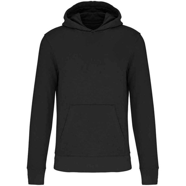 Kariban - Felpa Con Cappuccio Per Bambini PC6466 (122-128) (Nero)-image