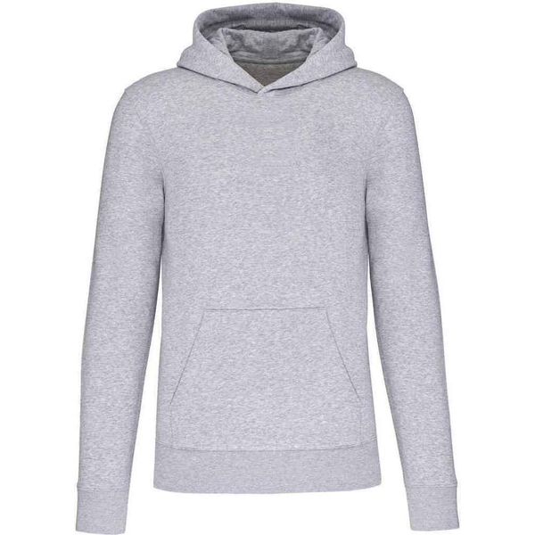 Kariban - Felpa Con Cappuccio Per Bambini PC6466 (146-152) (Grigio Chiaro)-image