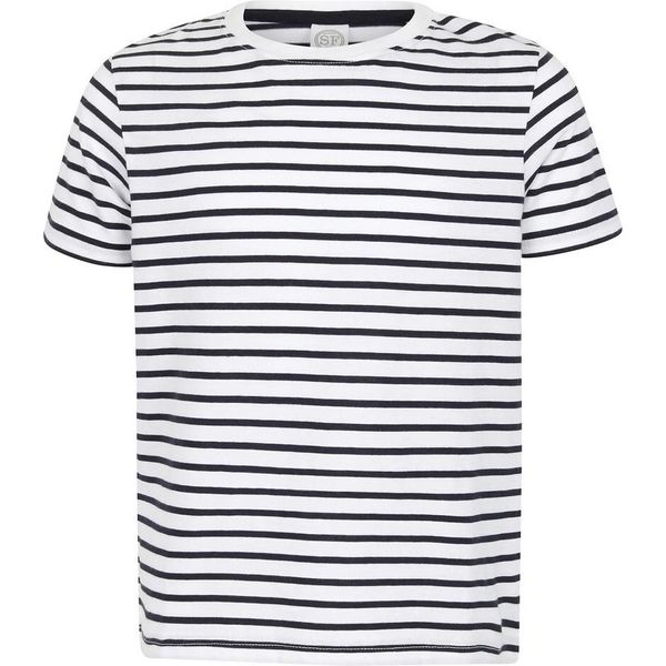 Sf Minni - Maglietta Da Bambino RW9340 (146-152) (Bianco/Blu)-image