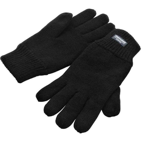 Result Winter Essentials - Guanti Unisex Uomo/Donna, Thinsulate PC6575 (S-M) (Nero)-image