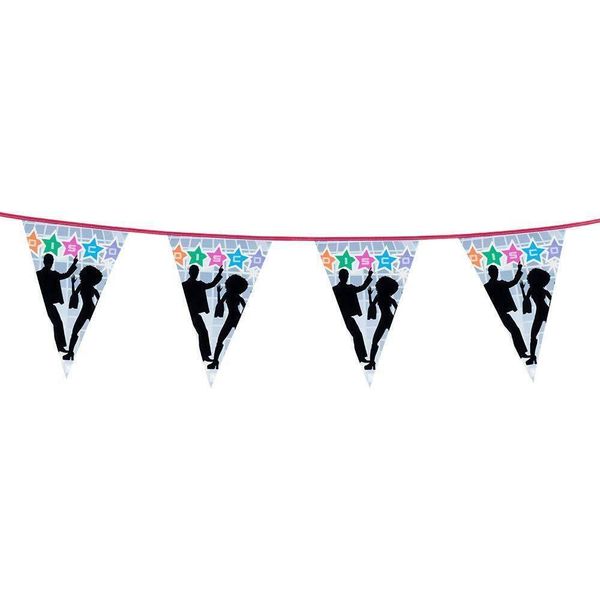 Boland - Bandiere "Disco"", Festa - Plastica SG29401 (Taglia Unica) (Colorato)"-image