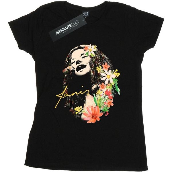 Janis Joplin - Maglietta Da Donna BI37415 (Xl) (Nero)-image