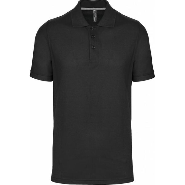 Kariban - Poloshirt Antibatterica Da Uomo PC6661 (M) (Grigio Scuro)-image