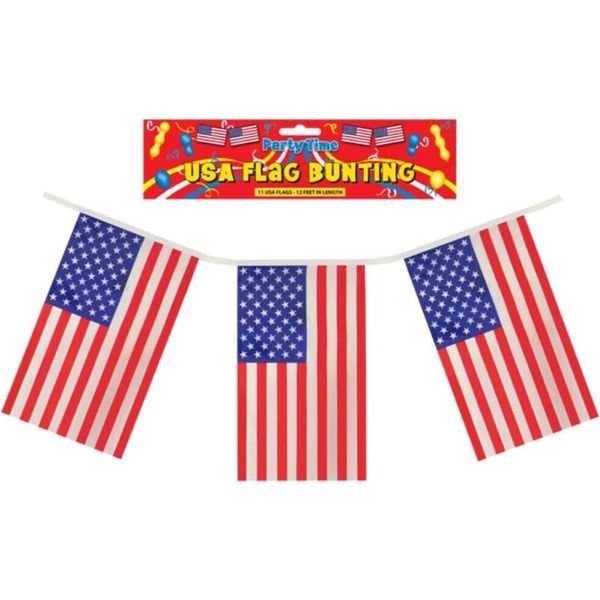 Henbrandt - Usa - Bandiere - Pvc SG30949 (Taglia Unica) (Rosso/Bianco/Blu)-image