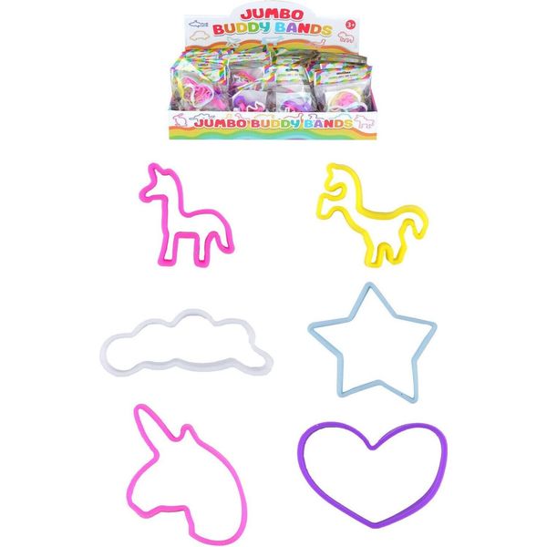 Henbrandt - Bracciale Unicorno "Buddy"" 36 Pezzi SG32217 (Taglia Unica) (Multicolore)"-image
