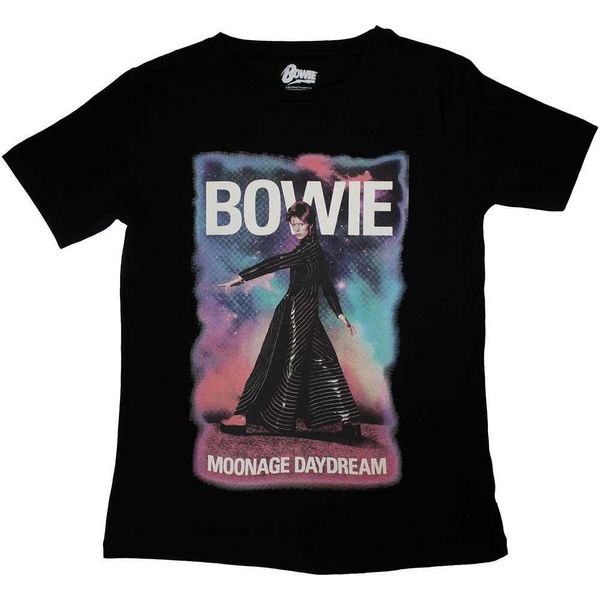 David Bowie - Maglietta "Moonage Daydream"" Da Donna RO10347 (Xxl) (Nero)"-image