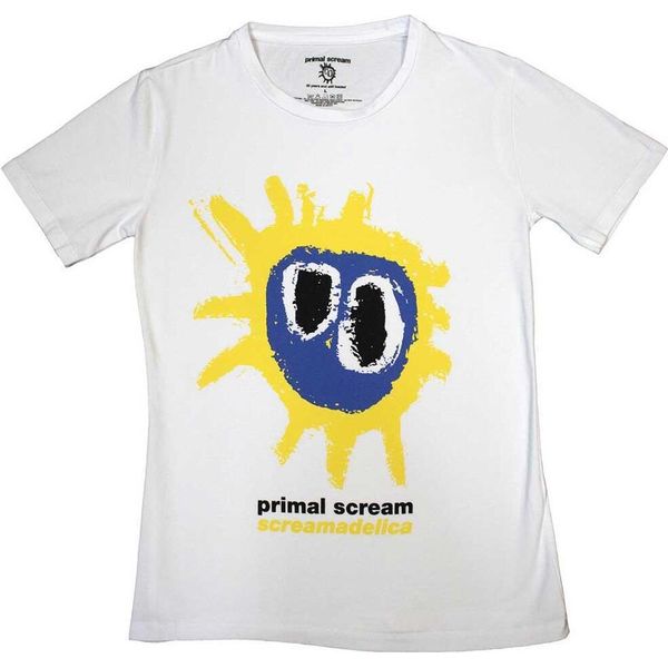 Primal Scream - Maglietta "Screamadelica"" Da Donna RO10372 (Xxl) (Bianco)"-image