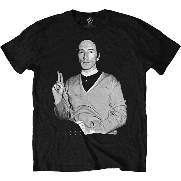 Pil (Public Image Ltd) - Maglietta "Peace"" Per Uomo/Donna Unisex RO8743 (Xxl) (Nero)"-image