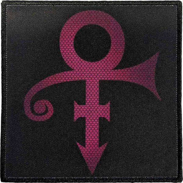 Prince - Simbolo - Toppa Da Stirare - Poliestere RO10289 (Taglia Unica) (Nero/Rosa)-image