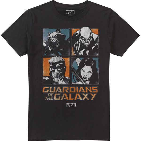 Guardiani Della Galassia - Maglietta Da Uomo TV2187 (Xl) (Nero)-image